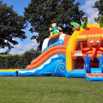 Springkussen Multiplay Beach met zwembad